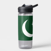 Bouteille d'eau avec drapeau du Pakistan (Gauche)
