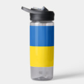 Bouteille d'eau avec drapeau d'Ukraine (Droite)