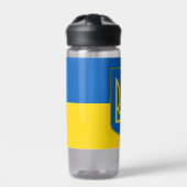 Bouteille d'eau avec drapeau d'Ukraine (Extérieur)