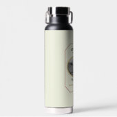 Bouteille d'eau avec étiquette de vin (Avant)