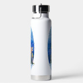 Bouteille d'eau avec fées et phare (Évier)