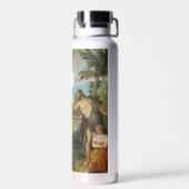 Bouteille d'eau avec image du baptême de notre Sei (Arrière)