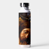 Bouteille d'eau avec image du baptême de notre Sei (Gauche)