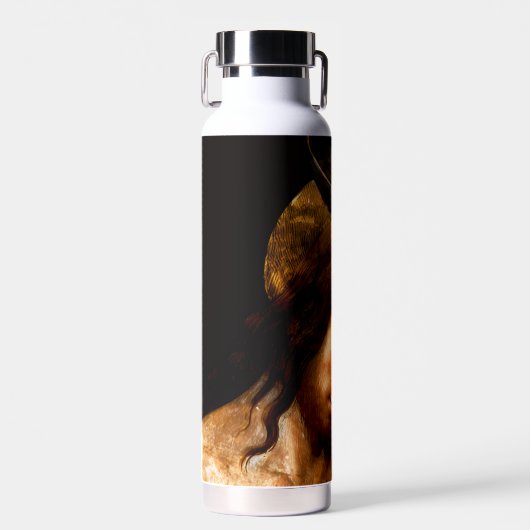 Bouteille d'eau avec image du baptême de notre Sei (Avant)