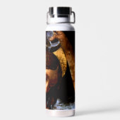 Bouteille d'eau avec image du baptême de notre Sei (Arrière)