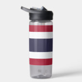 Bouteille d'eau avec le drapeau de la Thaïlande (Droite)