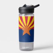 Bouteille d'eau avec le drapeau de l'Arizona State (Gauche)
