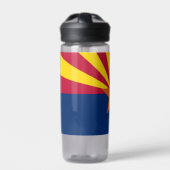 Bouteille d'eau avec le drapeau de l'Arizona State (Extérieur)
