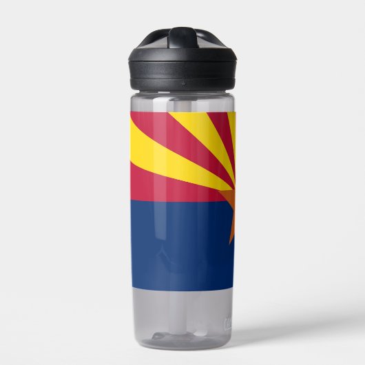 Bouteille d'eau avec le drapeau de l'Arizona State (Extérieur)