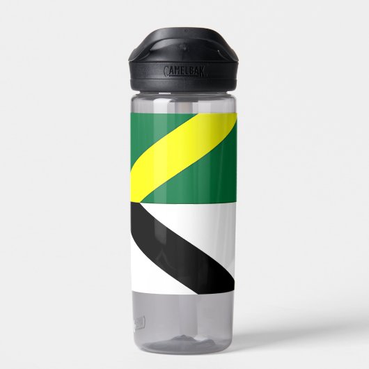 Bouteille d'eau avec le drapeau de Monterey, U.S. (Arrière)