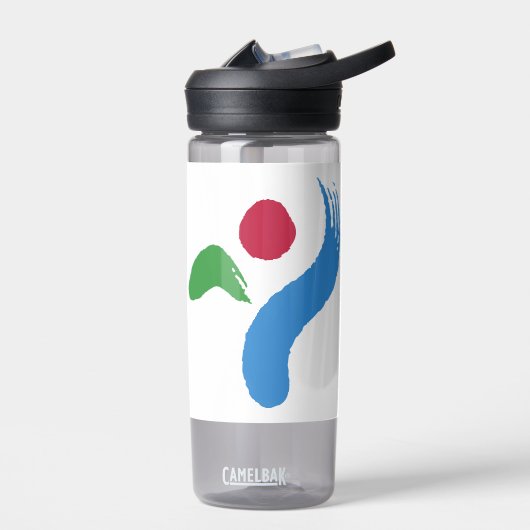Bouteille d'eau avec le drapeau de Séoul, Corée du (Gauche)