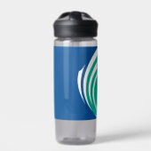 Bouteille d'eau avec le drapeau d'Ottawa, Canada (Extérieur)