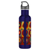 Bouteille d'eau avec les Carrés et cercles de Kand (Dos)