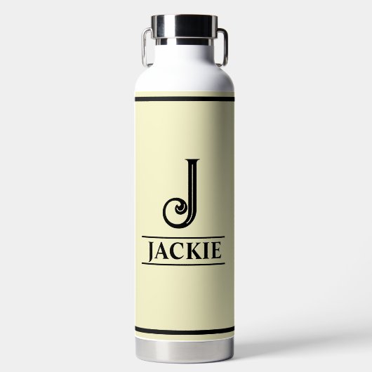 Bouteille D'eau Avec monogramme (Avant)