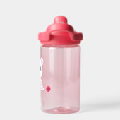 Bouteille d'eau avec un ours polaire blanc mignon (Salle de sport)