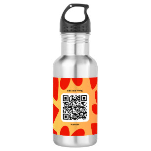 Bouteille D'eau Avec une chanson personnelle par code QR
