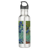 Bouteille d'eau avec Van Gogh's Irises (Dos)