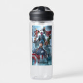 Bouteille D'eau Avengers stiker (Extérieur)