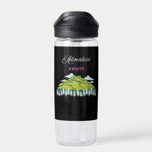 Bouteille D'eau Aventure Attend (Arrière)