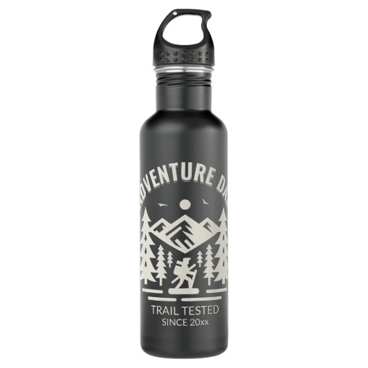 Bouteille D'eau Aventure Papa Trail Testé - Conception robuste per (Devant)