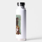 Bouteille D'eau Aventures avec un Dinosaure (Gauche)