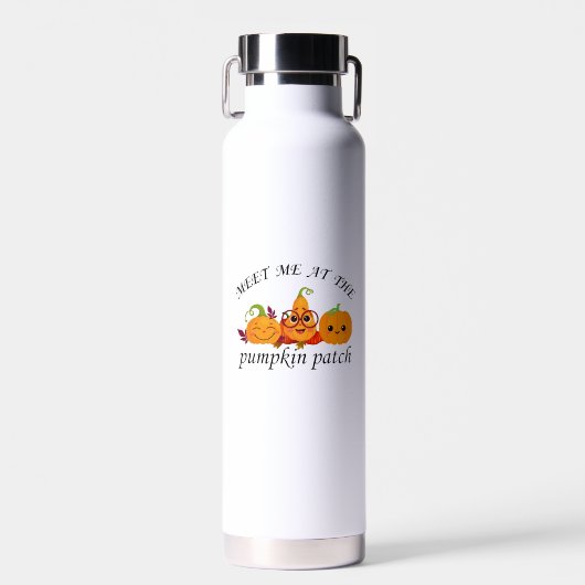 Bouteille D'eau Aventures citrouilles de patchs : Fall Tee (Avant)