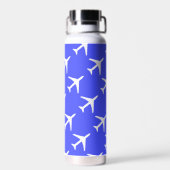 Bouteille D'eau Avion Avion Avion Pilote Ciel Volant (Arrière)