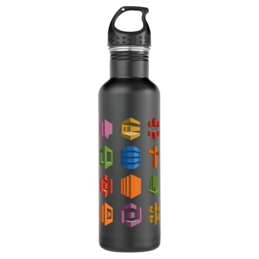 Bouteille D'eau AWS Microservices Tech Stack Hackerthon Startup (Devant)