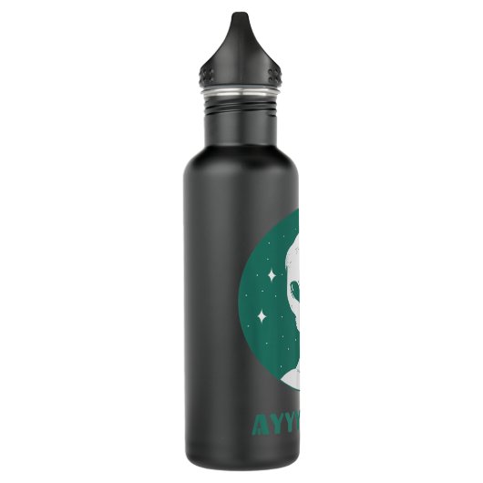 Bouteille D'eau Ayyy Lmao Drôle Alien Citation de mème Space Galax (Gauche)