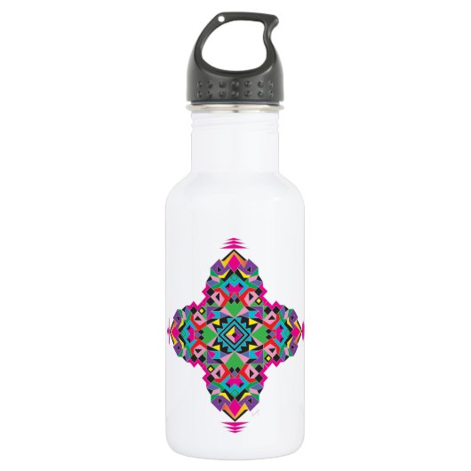 Bouteille D'eau Aztez Motif Design (Devant)