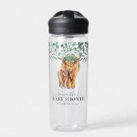 Baby shower de veau de vache de Highland Eucalyptu