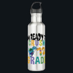 Bouteille D'eau Back to School I'm Ready To Crush<br><div class="desc">Back to School I'm Ready To Crush 12th Grade Dino 12th, grade, gift, ideas, back to school, 2021, first day of school, gift idea, 12th, grader, student, twelveth, grade, dinosaur, teacher, 12th teacher,  étudiant,  teaching,  12th grade squad,  kids,  toxiques</div>