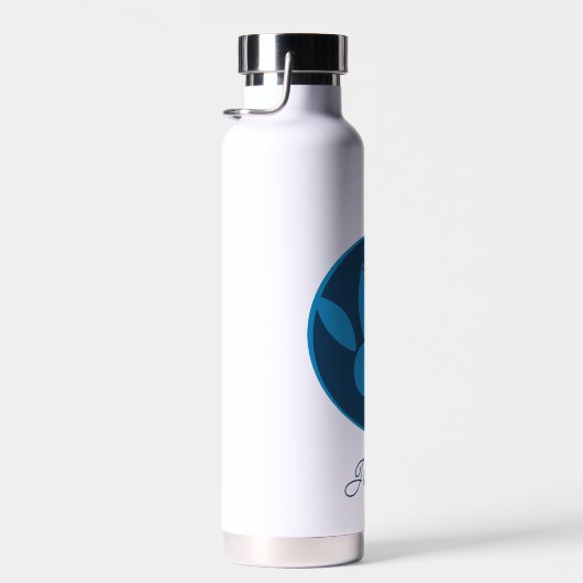 Bouteille D'eau Badge Bleu Bunnyx (Plage)