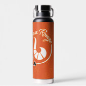 Bouteille D'eau Badge Rena Rouge (Arrière)