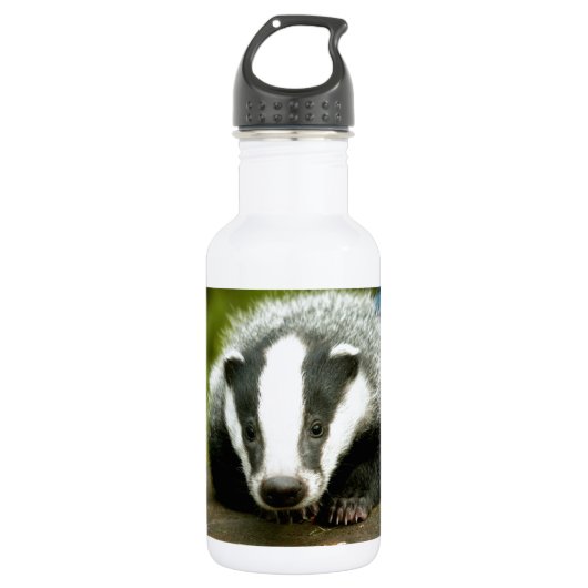 Bouteille D'eau Badger - Superbe photo pro ! (Devant)