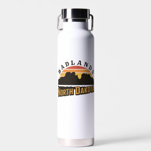 Bouteille D'eau Badlands North Dakota Retro