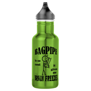 Bouteille D'eau Bagnelle, gel du cerveau