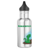 Bouteille D'eau Baguettes mignonnes grillant des marshmallows dess (Gauche)