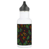 Bouteille D'eau Baies d'automne sur chocolat brun (Droite)