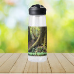 Bouteille D'eau Baignade dans les forêts profondes<br><div class="desc">Restez trempés où que vous alliez avec cette bouteille d'eau en plastique claire qui présente l'image d'un sentier de randonnée dans une forêt profonde avec les mots "Bain de forêt" en lettres vertes. Sélectionnez la taille et la couleur de votre bouteille d'eau. REMARQUE : Conception non optimisée pour le style...</div>
