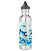 Bouteille D'eau Baignade dauphin (Gauche)