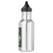 Bouteille D'eau Baigneuse de forêt cubiste (Droite)