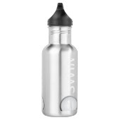 Bouteille D'eau BAIN de triathlon (sauge) (Droite)
