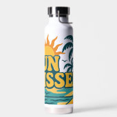 Bouteille d'eau baisée au soleil - Hydratio esthét (Gauche)