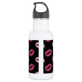 Bouteille D'eau Baisers roses (Dos)