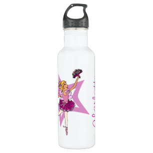 Bouteille D'eau Ballerina ballet fille danseuse nom personnalisé
