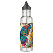 Bouteille D'eau Ballet arc-en-ciel d'un papillon (Droite)