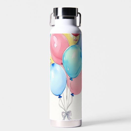Bouteille D'eau Ballons de fête (Avant)