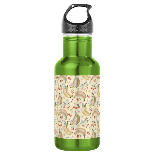 Bouteille D'eau Bananes pour Cerises (Devant)