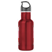 Bouteille D'eau Bande de cassette - rouge - (Dos)